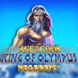 Age Of The Gods: King of Olympus Megaways by Origins, showcased at wildhubs.at – game logo