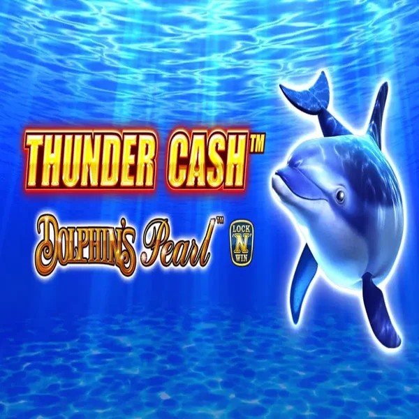 Thunder Cash Dolphins Pearl slot icon by Novomatic, available at WildHub Casino